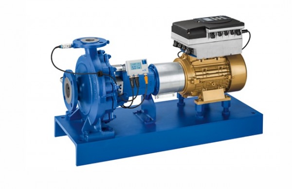 Etanorm mit PumpDrive, PumpMeter und KSB SuPremE® Motor
